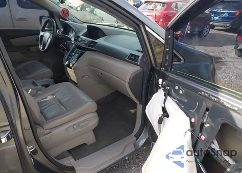 2012 Honda Odyssey Ex-L из США, поврежденный, VIN 5FNRL5H61CB059231